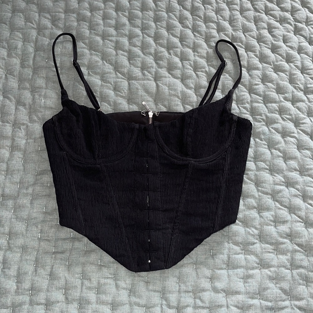 White Fox corset top. Size XS. Worn once